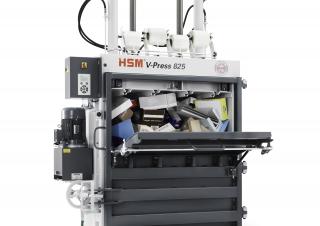 Presse per rifiuti HSM V-Press 825 eco