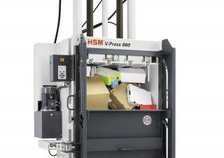 Presse per rifiuti HSM V-Press 860 L