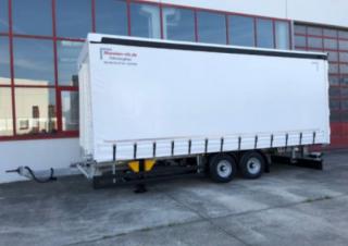Rimorchi Rimorchi con piattaforma per teloni Möslein TPF 105