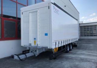 Rimorchi Rimorchi con piattaforma per teloni Möslein TPF 105