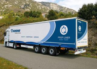 Rimorchi Semirimorchio piattaforma telone Krone SDP 27 elB4-CS
