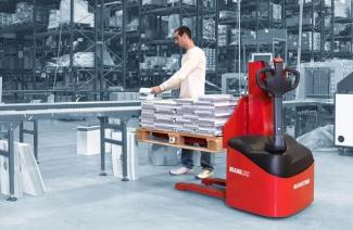 Stoccatori per pallet Impilatori Walkie Manitou Stacky 14 ac