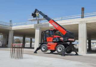 Sollevatori telescopici con torretta girevole Manitou MRT 1845-360 75 D