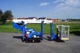 Piattaforme aeree articolate telescopiche Piattaforme aeree telescopiche cingolate Bluelift - Rothlehner R 130 C