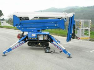 Piattaforme aeree articolate telescopiche Piattaforme aeree telescopiche cingolate Bluelift - Rothlehner R 180 CR