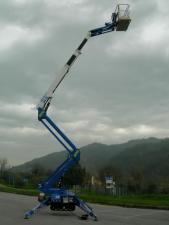 Piattaforme aeree articolate telescopiche Piattaforme aeree telescopiche cingolate Bluelift - Rothlehner R 180 CR