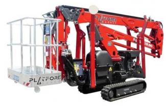 Piattaforme aeree articolate Piattaforme aeree articolate cingolate Basket Spider 18.9 0E-Pro