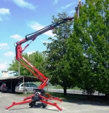 Piattaforme aeree articolate Piattaforme aeree articolate cingolate Basket Spider 18.9 0E-Pro