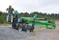 Piattaforme aeree articolate Piattaforme aeree articolate cingolate Avant Tecno Leguan 125