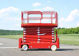 Piattaforme aeree a forbice Piattaforme aeree verticali a pantografo su ruote PB PB S171-12E