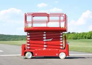 Piattaforme aeree a forbice Piattaforme aeree verticali a pantografo su ruote PB PB S171-12ES