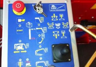 Piattaforme aeree articolate Piattaforme aeree articolate gommate PB Topdino 126