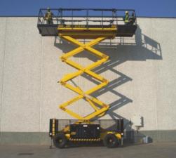 Piattaforme aeree a forbice Piattaforme aeree verticali a pantografo su ruote AIRO XL 14 RTD