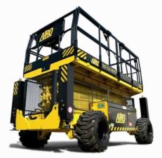 Piattaforme aeree a forbice Piattaforme aeree verticali a pantografo su ruote AIRO XL 14 RTD