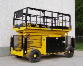 Piattaforme aeree a forbice Piattaforme aeree verticali a pantografo su ruote AIRO XL 19 RTD