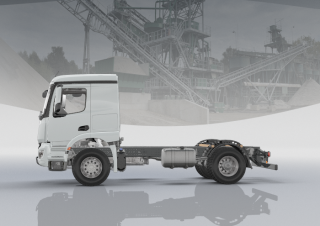 Autocarro Telaio rigido Mercedes-Benz Arocs 2024 K 4x2