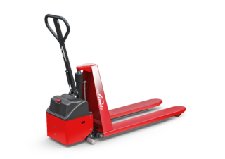 Transpallet elettr. a timone guida terra Linde M10XE