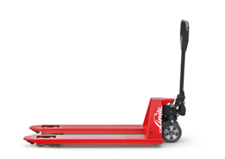 Transpallet elettr. a timone guida terra Linde M25 