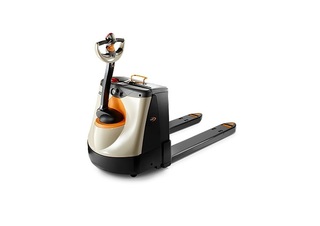 Transpallet elettr. a timone guida terra Crown WP 3235