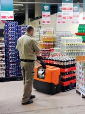 Transpallet elettr. a timone guida terra BT LWE 130