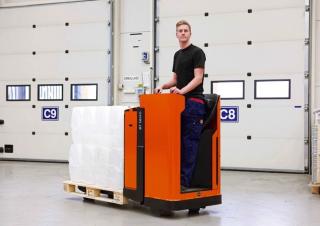 Carrelli retrattili Transpallet uomo in piedi Toyota LSE200