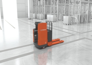 Carrelli retrattili Transpallet uomo seduto Toyota ER1-ES80