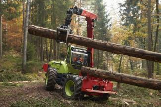 Macchine forestali Trattori forestali speciali Werner WF-trac 1500