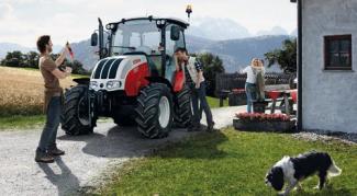Veicoli Trattori per uso municipale Steyr 4065 Kompakt S Basis