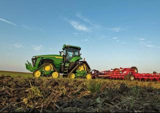 Trattrice agricola cingolati John Deere 8RX 370 