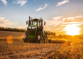 Trattrice agricola cingolati John Deere 9520RX