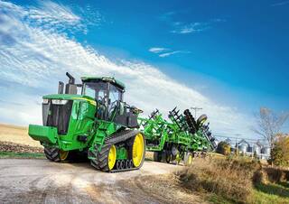 Trattrice agricola cingolati John Deere 9RT 520