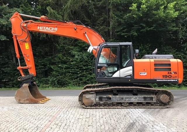 Specifiche escavatgori Hitachi ZX 190 LC-5 (2014 - 2016) | Pale