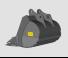 Accessori e attacchi Benne Benne per escavatori Werk-Brau EX50SD