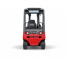 Carrelli elevatori frontali elettrici Linde E30R triplex