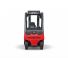 Carrelli elevatori frontali elettrici Linde E40/600L-Container triplex