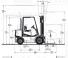 Clark CDP 20 H Dimensioni e grandezza