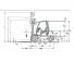 Jungheinrich DFG 45 CK Dimensioni e grandezza