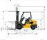 Caterpillar DP15N Dimensioni e grandezza
