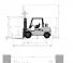Caterpillar DP40K Dimensioni e grandezza