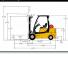 Yale GDP 25 LX Dimensioni e grandezza