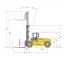 Hyster H 18.00 XM - 12 Dimensioni e grandezza