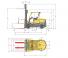 Hyster H4.0FT 6 Dimensioni e grandezza