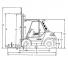 Linde H 80/900 D Dimensioni e grandezza