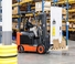 Carrelli elevatori frontali elettrici Linde E30C