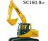 Escavatori cingolati Lishide SC160.8LC