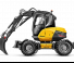 Escavatori gommati Mecalac 11MWR