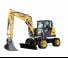 Escavatori gommati Yanmar B 95 Circular