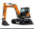Escavatori gommati Doosan DX57W-7