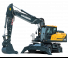 Escavatori gommati Hyundai HW210A L