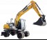 Escavatori gommati XCMG XE155WD